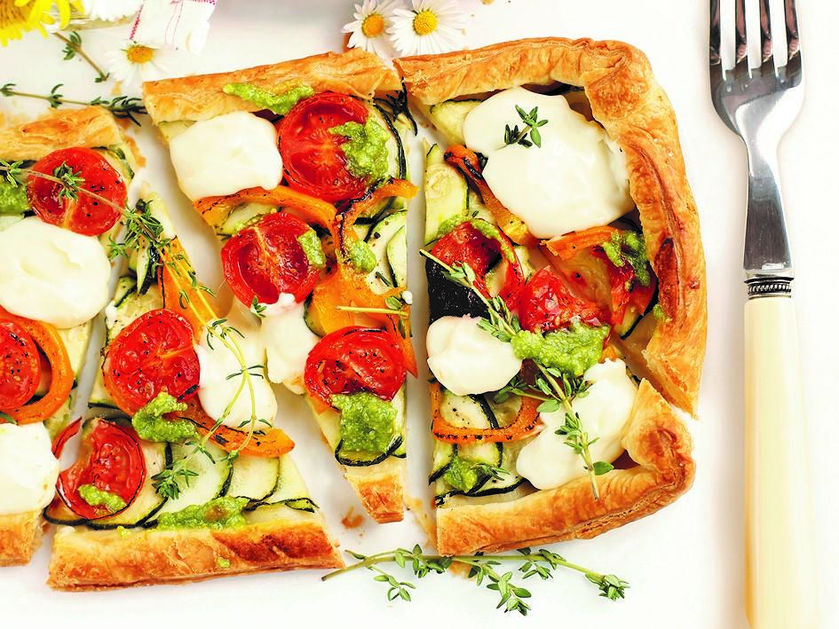 Focaccia Tricolore par Tonon Caseificio